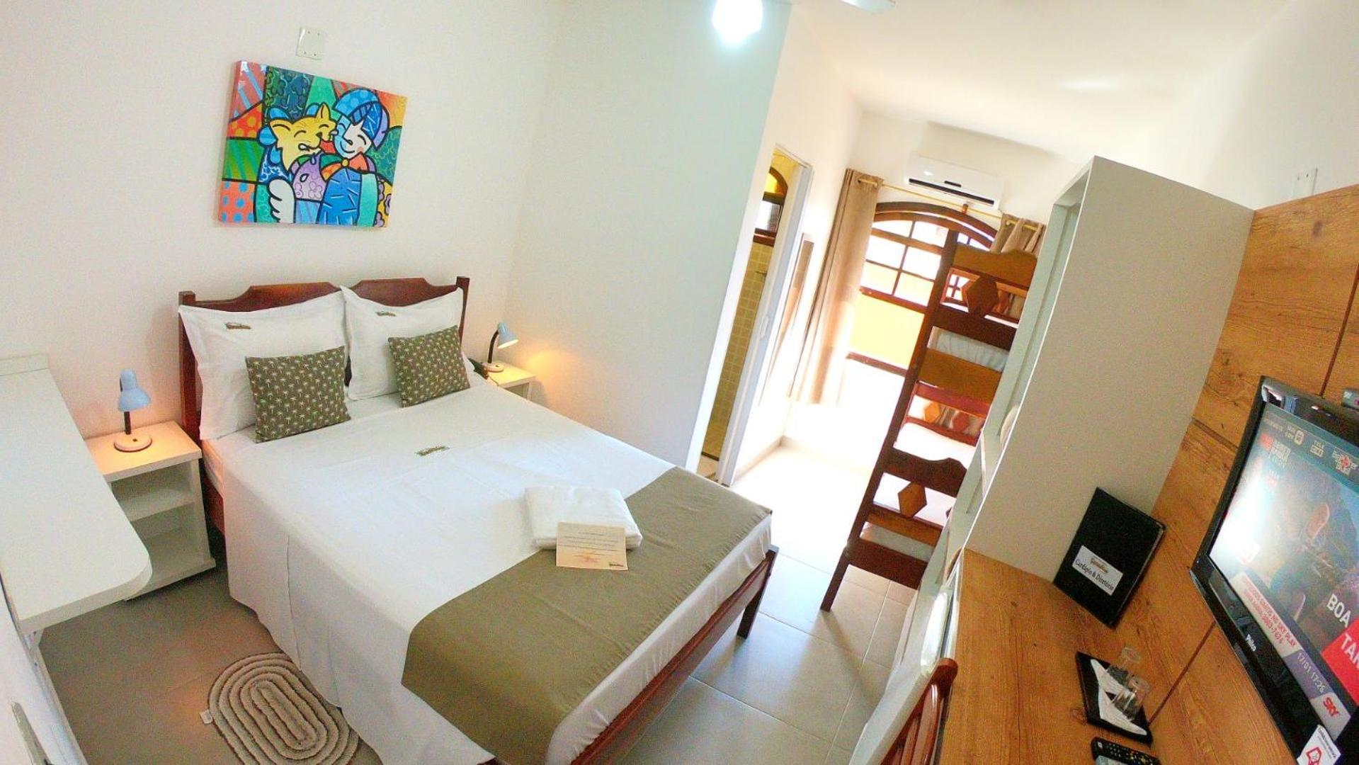 Hotel Pousada Paradise Карагуататуба Стая снимка